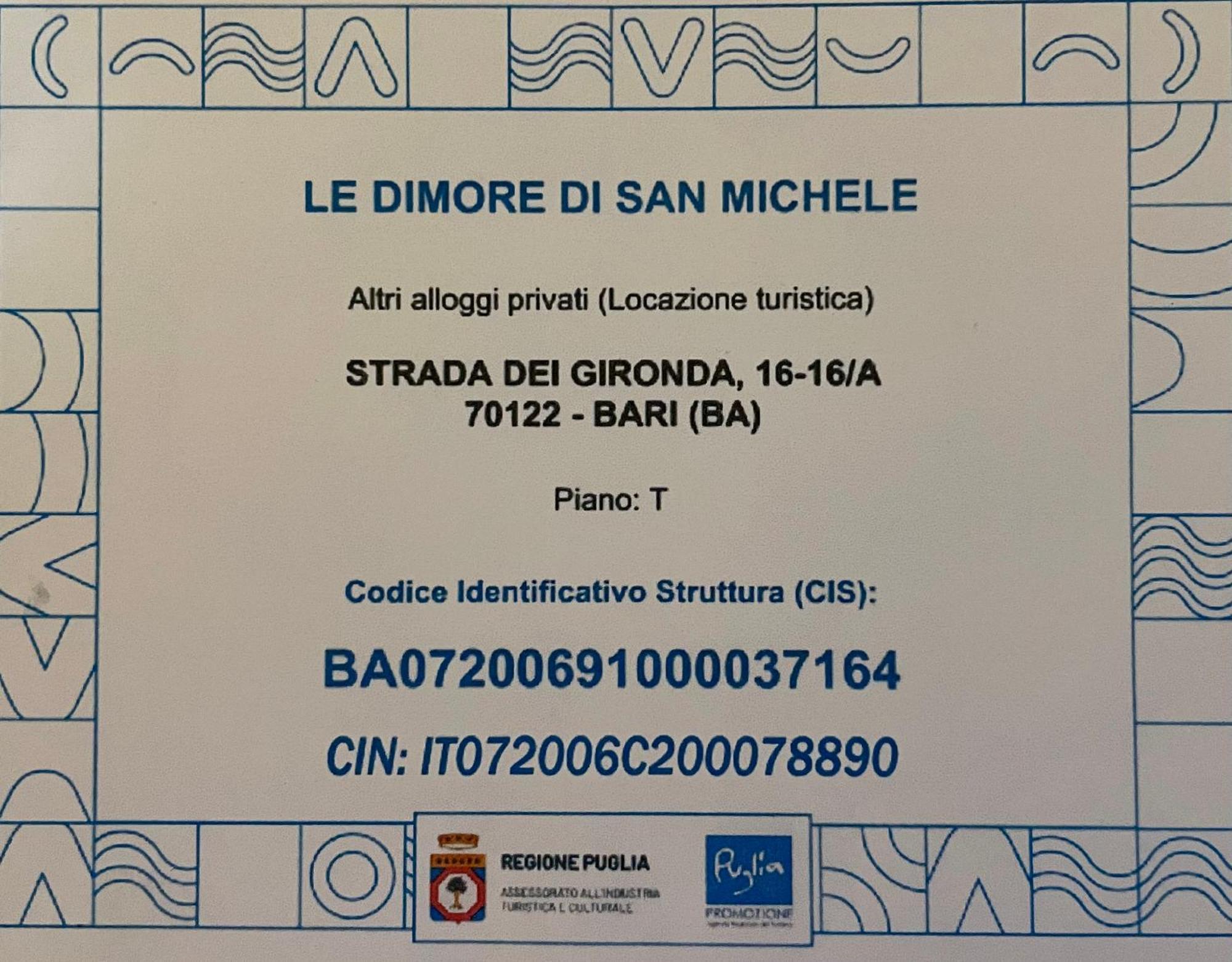 Le Dimore Di San Michele Bari Eksteriør bilde